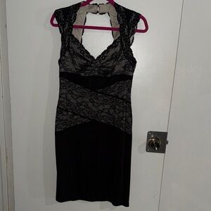 Calvin Klein Black Lace Chemise